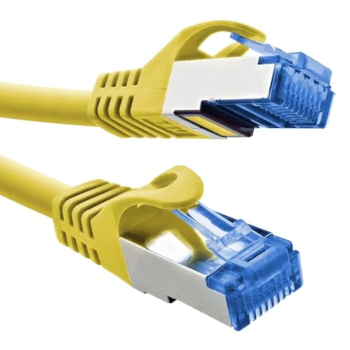 Limited offer: InLine Patch Cable, Cat.6A, S/FTP, TPE (LSZH), CCA, PoE, LAN, Ethernet, Network Cable, RJ45 Gigabit, Yellow, 7.5 m, 72607Y from 7.11 EUR to 7.11 EUR (save 0%)