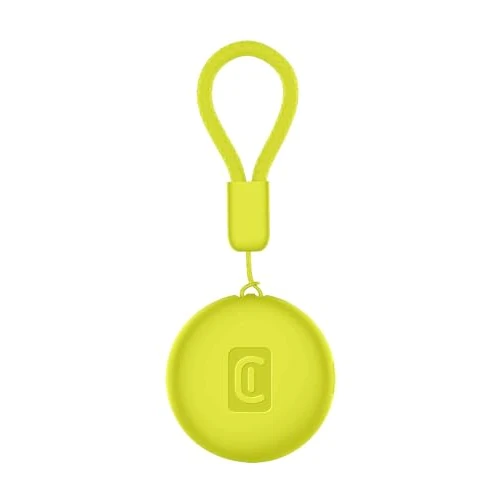 Offerta a tempo: Cellularline TRACY TAG - Trova Oggetti compatibile con Apple iOS Find Me - Compatibile con Accessori Airtag - Batteria sostituibile (durata 1 anno) - Resistente a polvere ed acqua - Giallo Lime - 37% da 9.99 € a 6.29 €