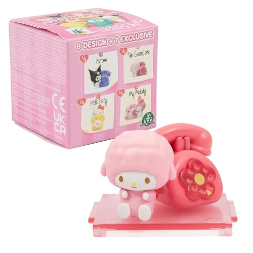 Limitiertes Angebot: Hello Kitty, 1 Figur 4,5 cm und Zubehör in Einer transparenten Box, Serie Love Calling, zufälliges Modell, für Kinder ab 3 Jahren, HKT28 von 10.15 EUR auf 6.70 EUR (Spare 34%)