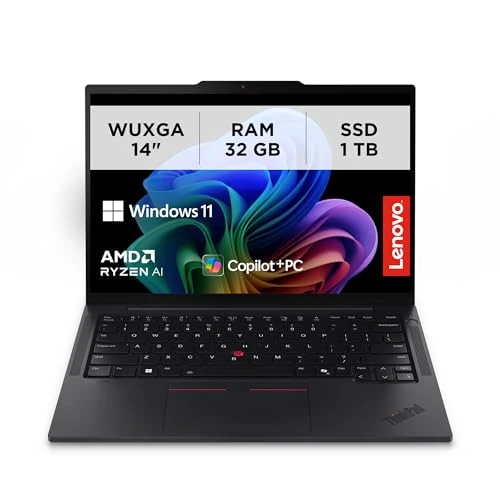 Offre limitee: Lenovo - Ordinateur portable ThinkPad T14s Gen 6, Copilot+ PC portable professionnel Windows 11 Pro, AMD Ryzen AI 7 PRO 360, RAM 32 Go LPDDR5X, 1 To SSD NVMe - Ordinateur portable graphique AMD Radeon de 2161.76 EUR a 2161.76 EUR (economie 0%)
