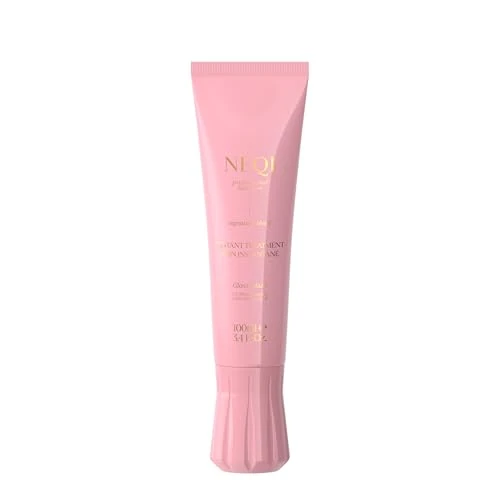 Offre limitée : NEQI Glossing Cheveux – Gloss Glaze Masque avec Acide Glycolique – Glossing Transparent, Laminage Cheveux, Traitement Brillance, Hair Gloss, Soin Capillaire Femme, Vegan – 100ml de 12.49 € à 12.49 € (0.00% de remise)