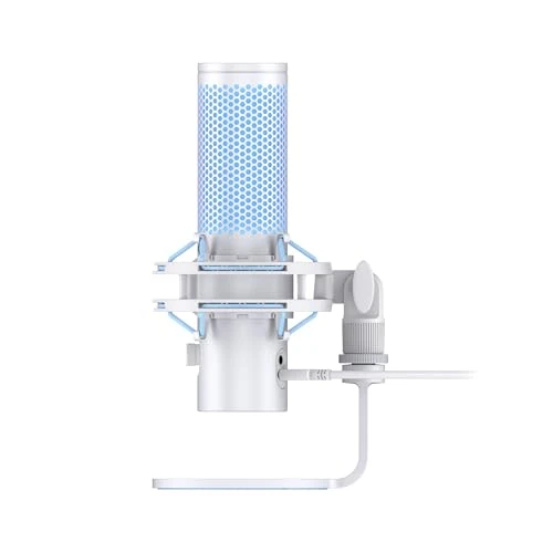 Oferta ograniczona: HyperX Quadcast 2 Frost mikrofon USB do gier, strumieniowania, podcastu, czterech wzorów biegunowych, kontroli, LED, antywibracyjny, do PC, PS4, PS5 i Mac, biały i niebieski z 369.00 EUR na 369.00 EUR (znizka 0%)