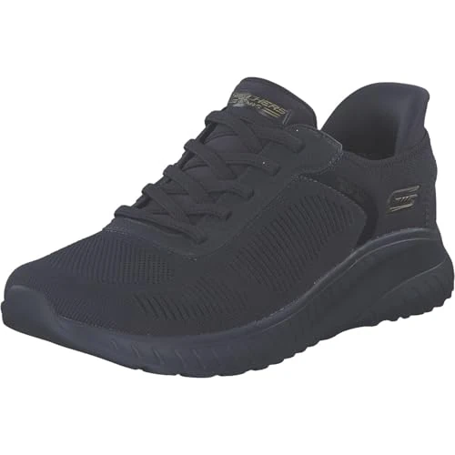 Tijdelijke aanbieding: Skechers Dames Bobs Squad Chaos Current Muse Sneaker, Donker Navy Textiel, 38 EU van 80.15 EUR naar 72.94 EUR (korting 9%)