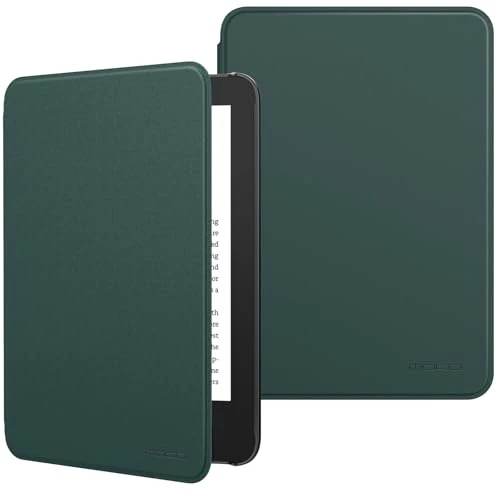Limited offer: MoKo Case Fits 6" All-New Kindle (11th Generation-2024/2022 Release), Lightweight Shell Cover with Auto Wake/Sleep for Kindle 2024/2022 11th Gen e-Reader, Midnight Green from 22.99 EUR to 18.99 EUR (save 17%)