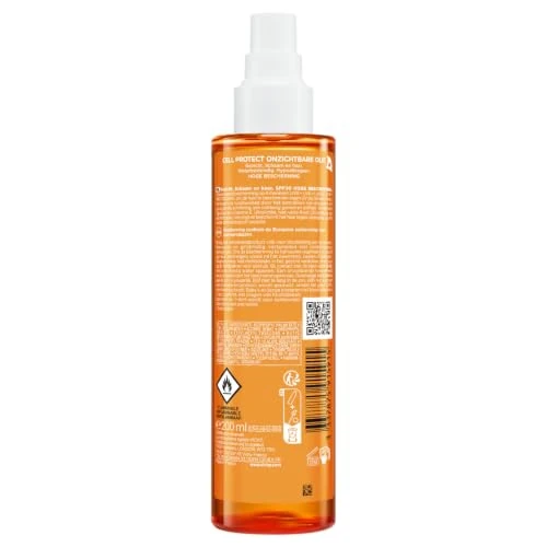 Oferta limitowana: Vichy Capital Soleil Cell Protect przezroczysty olejek do opalania z LSF30, natychmiast pielęgnujący olejek do twarzy, ciała, skóry głowy i włosów, ochrona przed promieniowaniem UVA i UVB, letni z 104.41 zł na 104.41 zł (oszczędź 0.00%)
