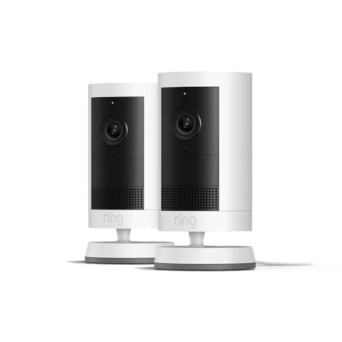 Offre limitee: Ring | Nouvelle caméra extérieure Plus avec adaptateur secteur (Outdoor Camera Plus) | Vidéo grand angle en Retinal 2K I Caméra à installer soi-même I Essai gratuit de 30 jours à l'abonnement Ring Home | 2 Caméras de 200.97 EUR a 109.99 EUR (economie 45%)