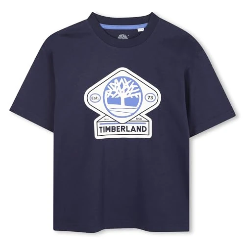 Offre limitée : Timberland T60530 T-Shirt pour garçon, Bleu Indigo, 5 Ans de 15.47 € à 14.70 € (5% de remise)
