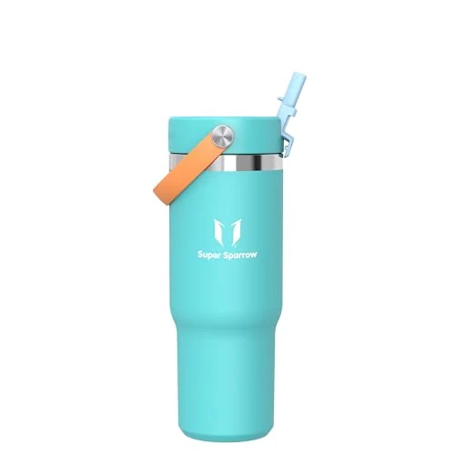 Oferta limitada: Sparrow Botella Termica con Pajita Flex - 900ml - Twistpath Botella Agua Acero Inoxidable - Termo a Prueba de Fugas sin BPA - Compatible con Portavasos - Ideal para Deporte, Viajes y Oficina de 19.95 € a 19.95 € (ahorro 0.00%)
