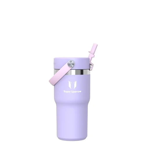 Zeitlich begrenztes Angebot: Sparrow Trinkflasche Edelstahl - Twistpath Thermosflasche mit Flex-Strohhalmdeckel - 620ml - BPA-frei Thermobecher & Auslaufsichere Thermoskanne - Kompatibel mit gängigen PKW-Getränkehaltern von 17.59 € auf 17.59 € (0.00% Raba