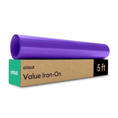 Tijdelijke aanbieding: Cricut Value Opstrijkbaar - Paars - 30,5 cm x 1,5 m (1) van 8.95 EUR naar 8.23 EUR (korting 8%)