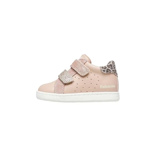 Falcotto KINER VL Calf/Suede/Jaguar Cipria-Taupe Scarpe da Bambini, Taglia 24