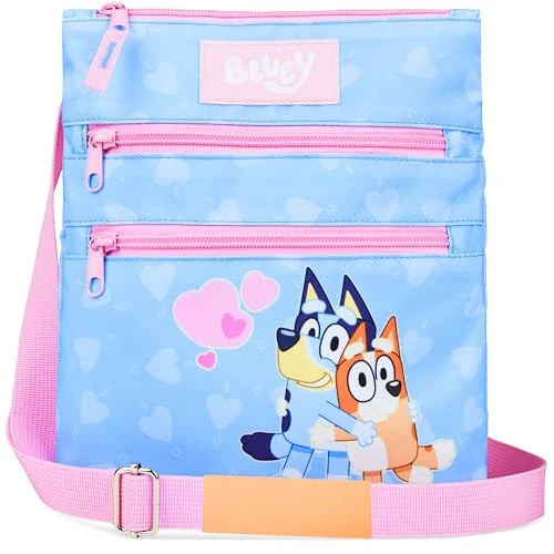 Zeitlich begrenztes Angebot: BlueY und Bingo Umhängetasche Mädchen Kleine Handtasche Kinder Verstellbarer Gurt und Reißverschlussfächer Geschenk Idee von 14.99 € auf 5.90 € (61% Rabatt)