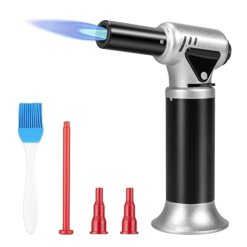 Offerta a tempo: Carehabi Cannello da Cucina Fiamma Ossidrica Portatile Bruciatore a Gas per Cucinare, Cuocere, Barbecue, Campeggio (Gas Butano Non Incluso) - 15% da 15.99 € a 13.59 €
