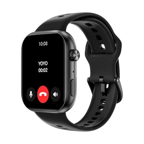 HONOR Choice Watch 2i, 1,85 inch AMOLED, Bluetooth Calling Smartwatch, 1ATM Smart Watch, IP68, Spo2, Heart Rate Monitor, compatibel met Android en iOS, zwart