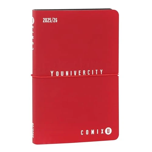 Oferta limitada: COMIX U YOUNIVERCITY - Agenda semanal 2025-2026, agenda de 13 meses, con tapa blanda de poliuretano, elástica, 224 páginas, ideal para la universidad, 11,8 x 18 cm, gris de 5.19 € a 5.19 € (ahorro 0.00%)
