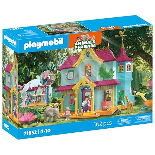 Offre limitée : Playmobil | Animals & Friends | Villa d'animaux Multicolores | Jouet à partir de 4 Ans | Cadeau pour Enfants | Encourage la créativité | avec Animaux, Figurines & Accessoires | 71852 de 74.35 € à 66.89 € (10% de remise)