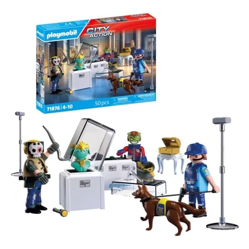 Offerta a tempo: PLAYMOBIL Diamond Heist Set da gioco con statuine, Furto di diamanti - 16% da 24.99 € a 21.10 €