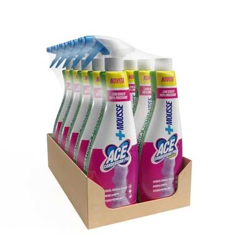 Offerta a tempo: ACE - Candeggina Spray Mousse - 10 Flaconi — 45% da 28,99 € a 16,06 €
