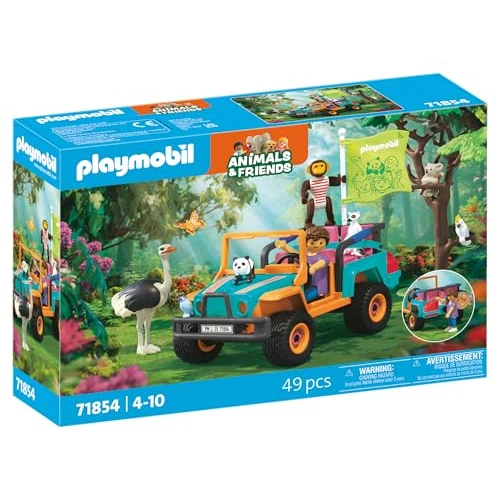 Offerta a tempo: PLAYMOBIL Animals & Friends Colorful Off-Road Vehicle Set da gioco con statuine - 25% da 39.99 € a 29.99 €