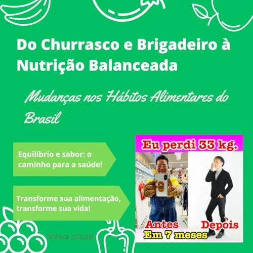 Do Churrasco e Brigadeiro à Nutrição Balanceada: Mudanças nos Hábitos Alimentares do Brasil (Portuguese Edition)