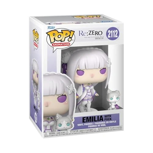 Offerta a tempo: Funko POP! & Buddy: Re: ZERO - Emilia with Puck - 0.00% da 16.69 € a 16.69 €