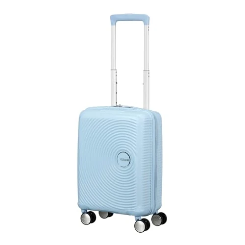 Oferta limitowana: American Tourister Soundbox Mini - Walizka Dziecieca 47 x 32 x 21 cm, 22 L - Twarda Walizka Podreczna, odpowiednia dla wiekszosci linii lotniczych w tym EasyJet - Lekka z 4 kólkami, Niebieski (Pastel Blue) z 469.00 zł na 469.00 zł (oszc