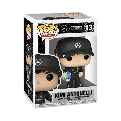 Offre limitée : Funko Pop! Racing: Kimi Antonelli - Mercedes-Benz Racing - Figurine en Vinyle à Collectionner - Idée de Cadeau - Produits Officiels - Sports Fans de 16.99 EUR à 16.99 EUR (remise 0%)