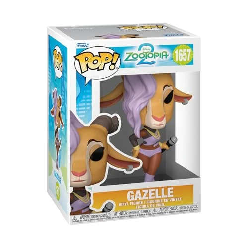 Offre limitée : Funko Pop! Disney: Zootopia 2 - Gazelle - Figurine en Vinyle à Collectionner - Idée de Cadeau - Produits Officiels - Jouets pour Les Enfants et Adultes de 18.96 € à 18.96 € (0.00% de remise)