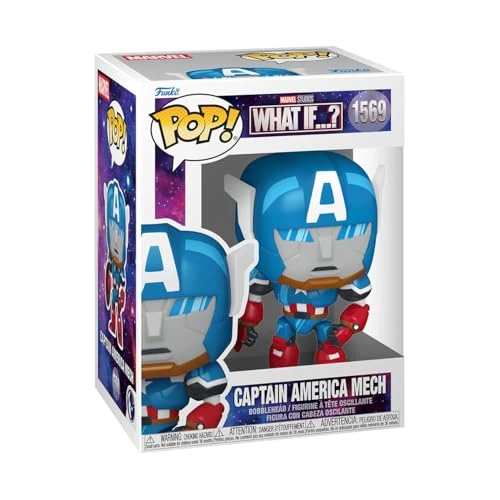 Limited-time offer: Funko POP! Marvel: What If - Captain America from 9.10 £ to 9.10 £ (save 0.00%)