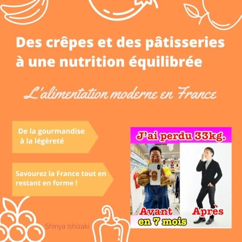 Des crêpes et des pâtisseries à une nutrition équilibrée : L'alimentation moderne en France (French Edition)