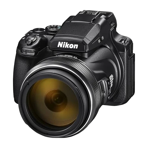 Offerta a tempo: Nikon Coolpix P1100 Fotocamera Bridge, Zoom Ottico 125x (24-3000mm), Sensore CMOS 16 MP, Video 4K UHD, Stabilizzazione Ottica VR, LCD Articolato 3.2", Nero [Nital card: 4 anni di garanzia] - 10% da 1229.00 € a 1109.00 €