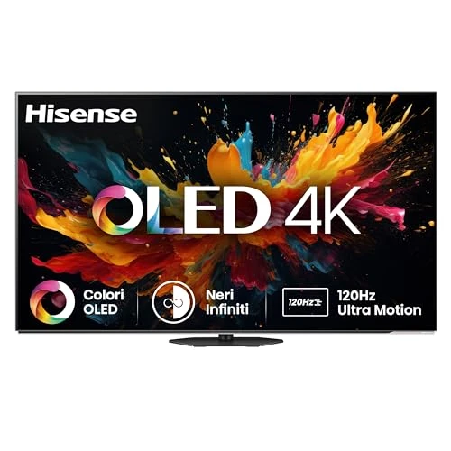 Offerta a tempo: Hisense - Smart TV UltraHD 4K OLED da 55" — 15% da 799,00 € a 679,92 €