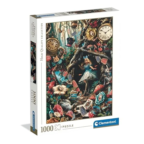Clementoni - Puzzle 1000 Pezzi per Adulti e Ragazzi, Collection, Tema Another Day in Wonderland, Idea Regalo Uomo e Donna, Made in Italy, 70x50 cm, 39888