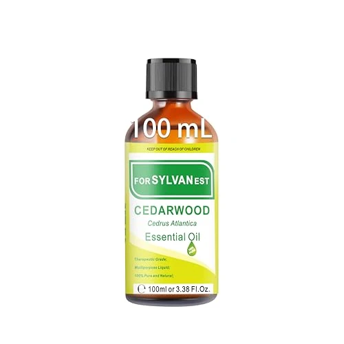 Oferta limitada: FORSYLVANEST Aceite de Cedro 100 ml – Aceite de Cedro 100 % Natural para el Crecimiento del Cabello, Cuidado de la piel, Aromaterapia, Difusores, Humidificadores y Baño de 8.99 EUR a 5.99 EUR (ahorro 33%)