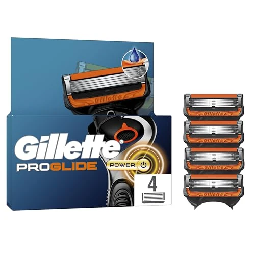 Offerta a tempo: Gillette Lamette Proglide Power, 4 Cartucce per Rasoio Barba, Multicolore - 5% da 19.99 € a 18.99 €