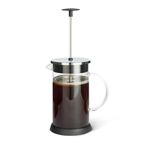 Tijdelijke aanbieding: Amazon Basics Franse Koffiepers, 1,0L (34oz), Borosilicaatglas, BPA-vrij, Verwijderbare Vaatwasbestendige Onderdelen van 12.07 € naar 12.07 € (0.00% korting)