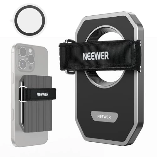 Limited-time offer: NEEWER Magnetic SSD Mount with Upgraded Touch Fastener, SSD Holder Compatible with MagSafe 16 Pro Max 15 Pro Max 16 Pro 15 Pro for ProRes Video Recording Samsung Lexar SanDisk SSD, PA040 from 19.99 £ to 19.99 £ (save 0.00%)