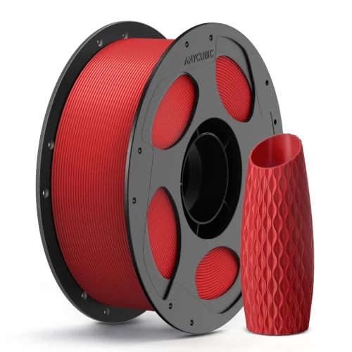 Oferta limitowana: ANYCUBIC Filament PLA do drukarki 3D 1,75 mm, 1 kg, czerwony z 66.28 zł na 66.28 zł (oszczędź 0.00%)