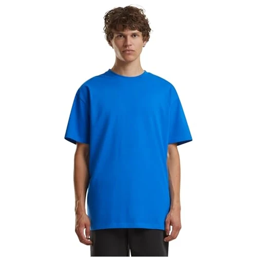 Beperkte aanbieding: Build Your Brand Heren By102-heavy oversized Tee Heavy Oversize Tee (1 stuk), Intenseblue, XS van 18.46 EUR naar 18.46 EUR (besparing 0%)
