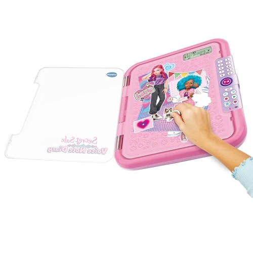 Oferta limitowana: VTech KidiSecrets 365 – mój tajny dziennik mowy, interaktywny sekretny dziennik dziewczęcy z dyktafonem, dziennik z ekranem LCD i tajnym kodem, język włoski, baterie w zestawie, 5-12 lat z 212.10 zł na 212.10 zł (oszczędź 0.00%)