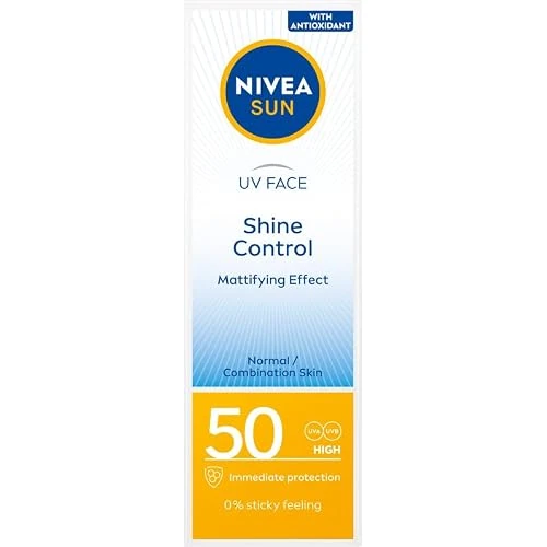 Oferta limitowana: NIVEA SUN UV Face Matujący krem do twarzy z wysoką ochroną SPF50 50 ml z 47.99 zł na 47.99 zł (oszczędź 0.00%)