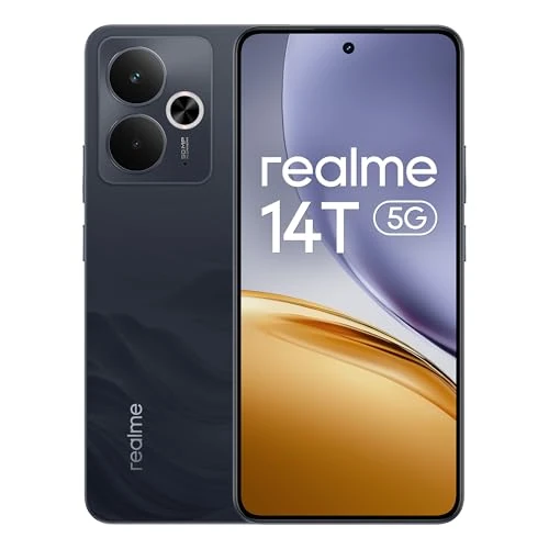 Beperkte aanbieding: realme Dimensity 6300 Smartphone 5 g, 8 + 256 GB, 5260 mAh batterij, zwart, Amazon Exclusief, geen adapter van 159.17 EUR naar 159.17 EUR (besparing 0%)