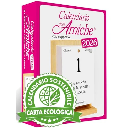 Limitiertes Angebot: Calendario delle amiche 2026 con supporto von 24.29 EUR auf 24.29 EUR (Spare 0%)