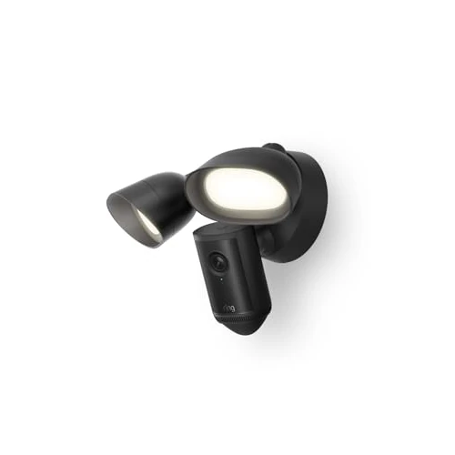 Offerta a tempo: Ring videocamera Pro con proiettori (Floodlight Cam Pro, ultimo modello) | Videocamera di sicurezza esterna | Retinal 4K, Zoom 10x, 2000 lumen | Prova gratuita di 30 giorni piano d'abbonamento Ring - 25% da 279.99 € a 209.99 €