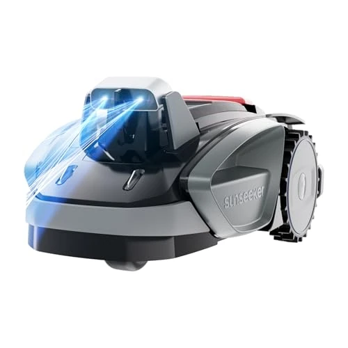 Offerta a tempo: Sunseeker V3 Robot Tagliaerba Senza Filo Perimetrale 600 m², Vision AI, Doppio Occhio, Pendenza 42%, Controllo Tramite APP, Tagliaerba con Un Solo Clic - 0.00% da 899.00 € a 899.00 €