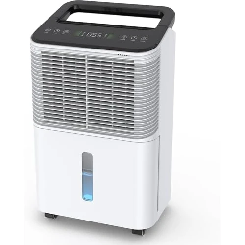 Offre limitee: CONOPUPlus Deshumidificateur d air 16L/jour, Déshumidificateur de Chambre Ultra-silencieux, Contrôle Central Intelligent, Mode AUTO, Indicateur d'humidité, Minuterie 24H, Plus Puissant, Plus Efficace de 189.99 EUR a 99.99 EUR (economie 47%)
