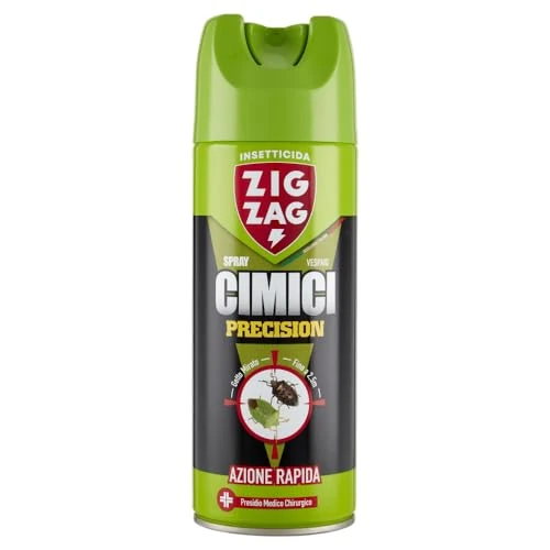 ZIG - ZAG Insetticida Spray Cimici, Azione Rapida, Specifico contro le Cimici e i loro nidi