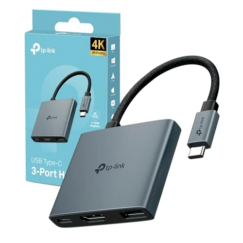 Offerta a tempo: TP-Link UH3020C Hub USB-C 3 in 1, 1 HDMI 4K@60Hz — 8% da 19,99 € a 18,43 €