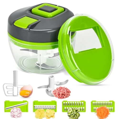 FREMON Manual Onion Cutter (6 in 1)