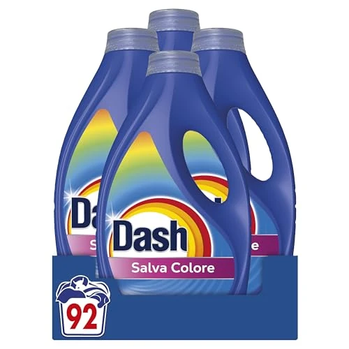 Offerta a tempo: Dash Detersivo Liquido Lavatrice, 92 Lavaggi (4x23) — 38% da 39,99 € a 24,99 €
